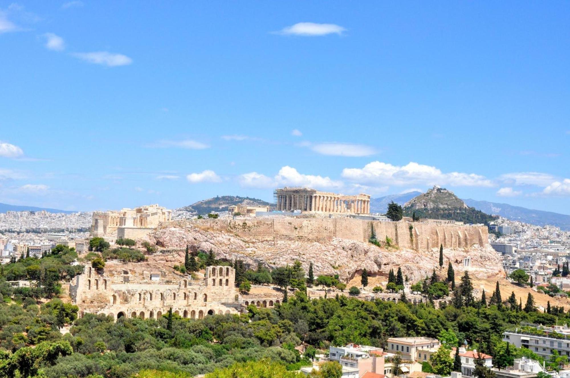 Wonderful Apartment In Acropolis Athen Exterior foto